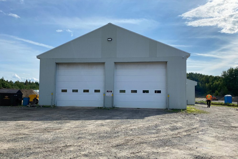 Ouverture du garage auto